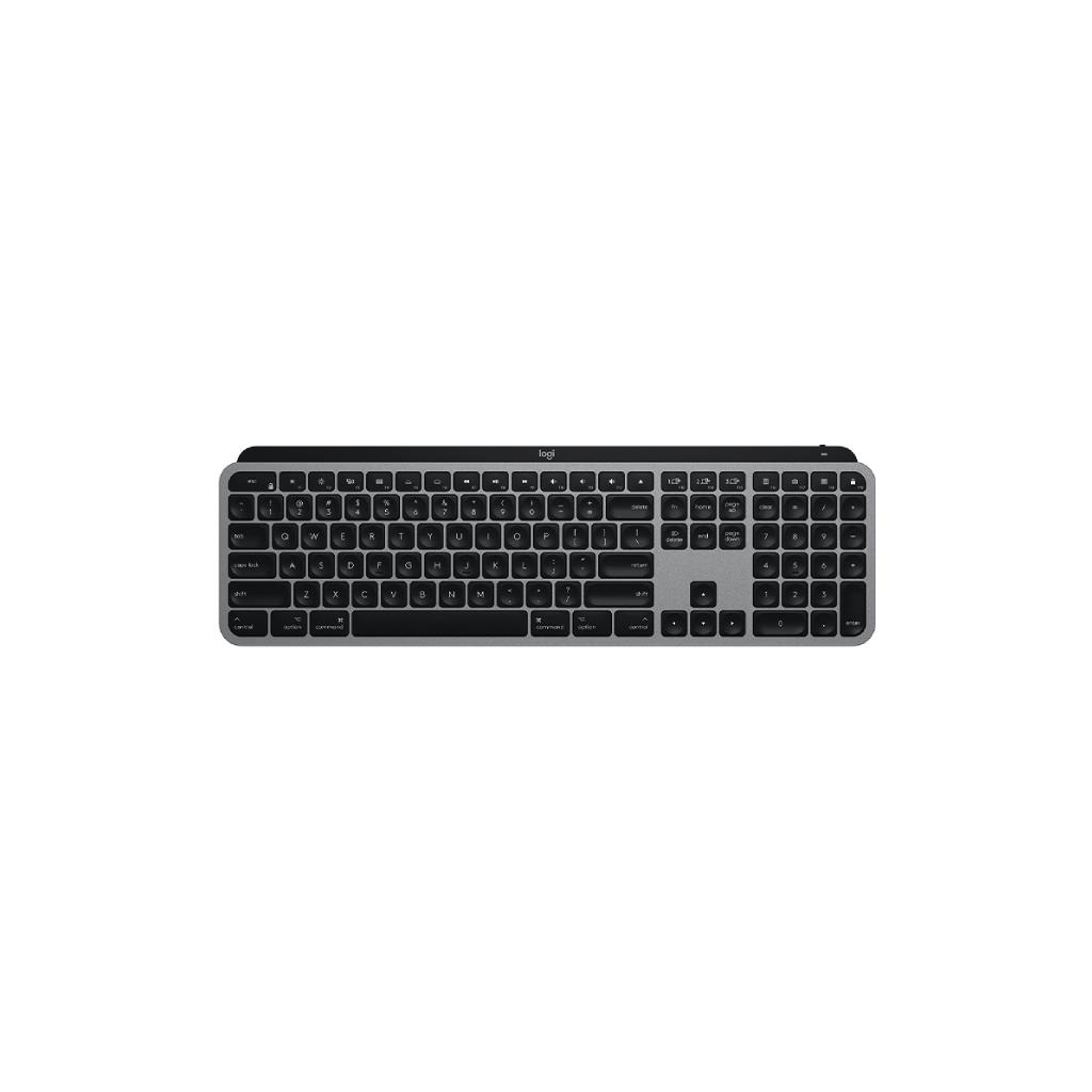 LOGITECH Keyboard Wireless MX KEY For Mac (คีย์บอร์ด ไร้สาย) - Black