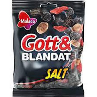 Skip to the beginning of the images gallery Malaco Gott &amp; Blandatt Salt 150g