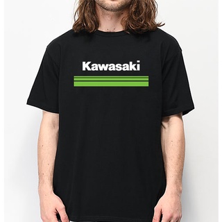 เสื้อยืด แขนสั้น สีดำ KAWASAKI คาวาซากิ มอเตอร์ไซต์ zx10rr ninja zx6r versys -YY2128