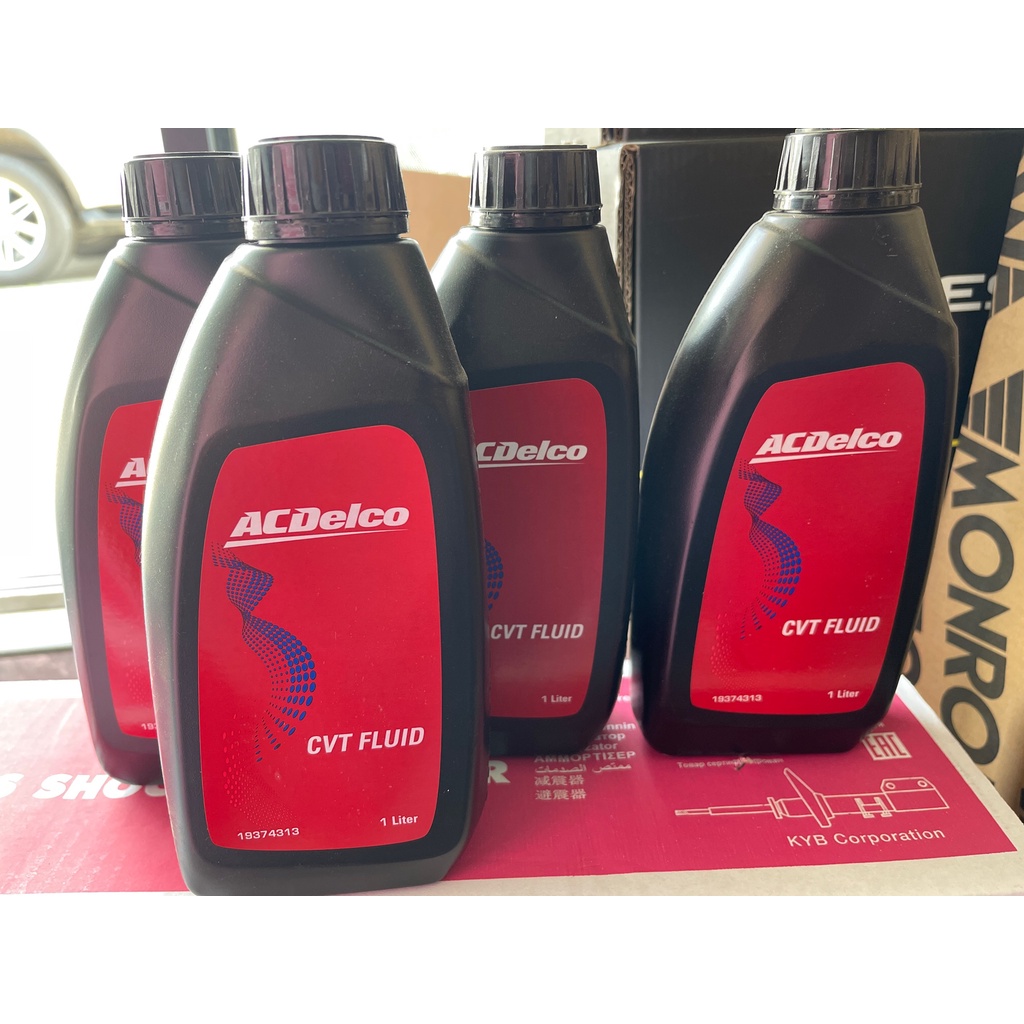 ACDelco น้ำมันเกียร์อัตโนมัติแบบ CVT Fully Synthetic [ น้ำมันสีแดง ] ขนาด 4 ลิตร [Honda HCF-2, HMMF ] [Toyota FE]