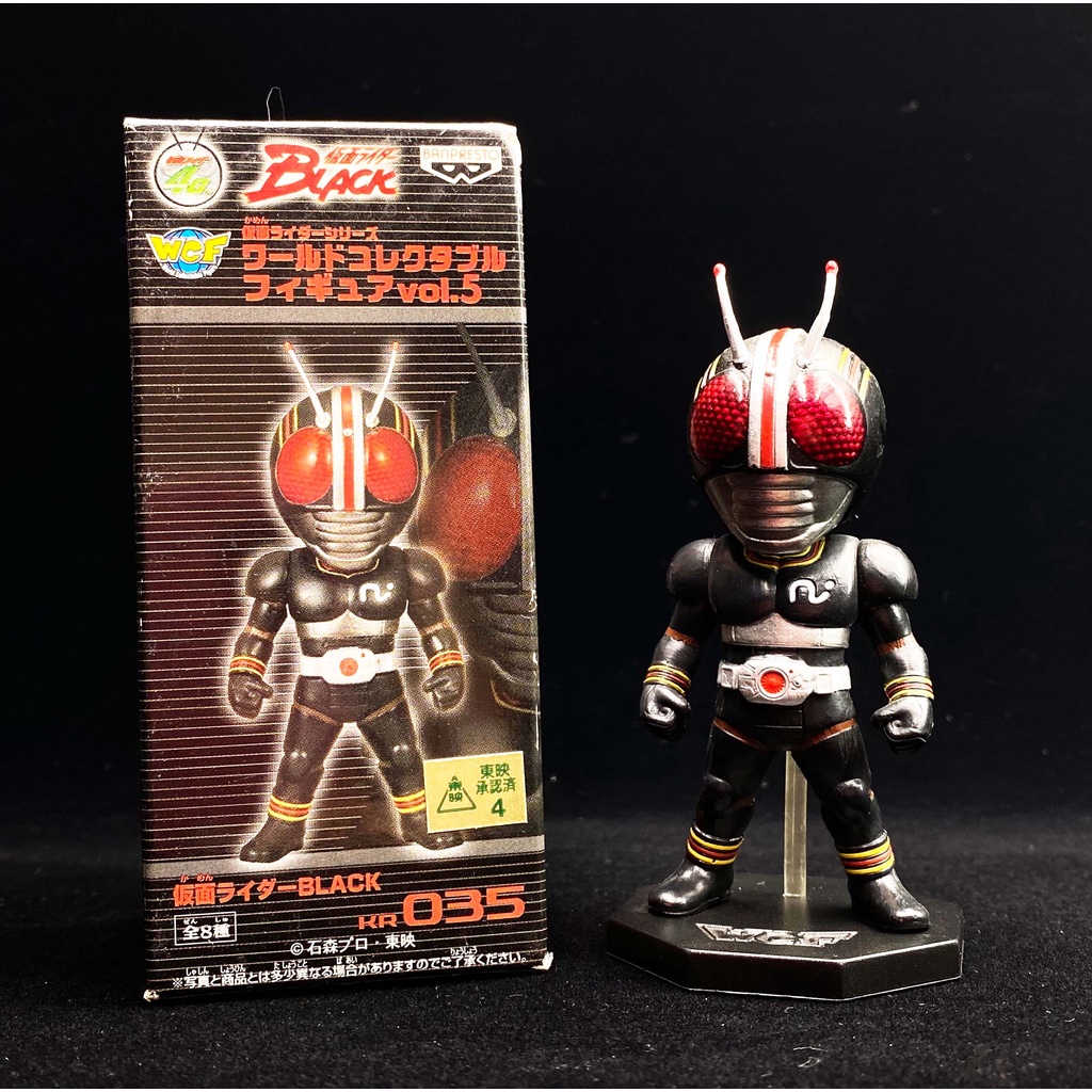 WCF Banpresto Kamen Rider masked rider Showa Black มาสค์ไรเดอร์ แกะแล้ว/มือ2