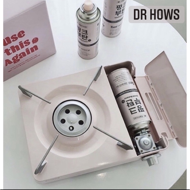 พร้อมส่ง/พรี Dr.hows twinkle เตาแก๊สกระป๋อง เตาปิคนิค เตาแคมป์ปิ้ง ของแท้จากเกาหลี