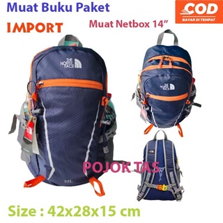 Daypack TNf กระเป๋าเป้สะพายหลัง สําหรับผู้ชาย ขนาด 25 ลิตร