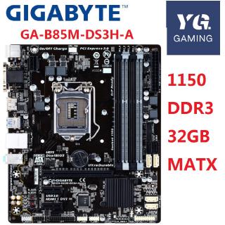 Gigabyte B85M-DS3H-A 1150 motherboard desktop motherboard supports DDR3