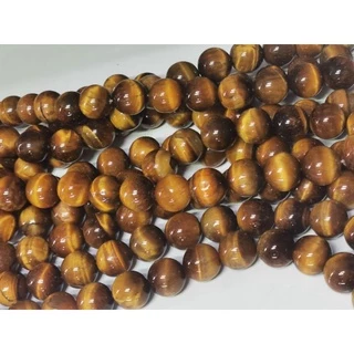 หินธรรมชาติหินแท้ lucky stone, tiger eye stone ยาว 4mm6mm8mm10mm12mm14mm16mm,