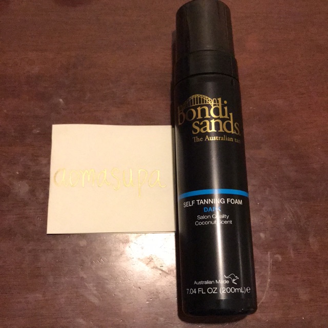 Bondi sands self tanning foam #Dark (ของใหม่)