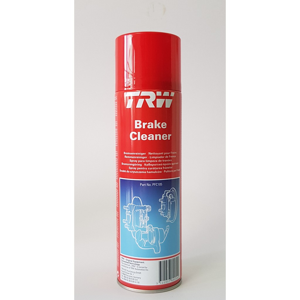 สเปรย์ สำหรับล้าง/ทำความสะอาด ผ้าเบรค ขนาด 500ml ยี่ห้อ TRW