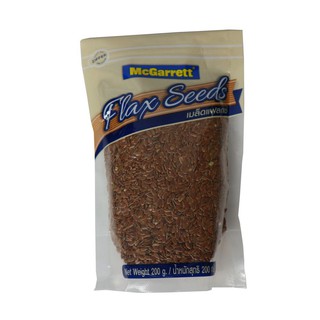 Mc Garrett Flax Seed 200g  แมคการ์เร็ตเมล็ดแฟลกซ์ 200 กรัม