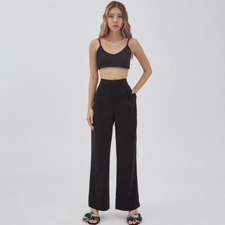 AHP032 Classic straight long pants