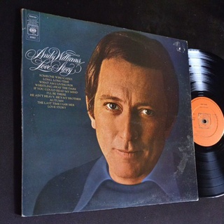 แผ่นเสียง 12 นิ้ว Andy Williams นักร้องเพลงยอดนิยมในอดีต ชุด Love Story ทดลองฟังได้ครับ