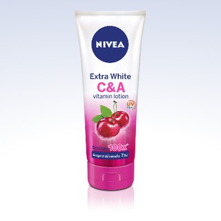 🌟 โลชั่นทาตัว เนื้อบางเบา ผสานวิตามินซีและเอ นีเวีย NIVEA EXTRA WHITE C&amp;A VITAMIN LOTION