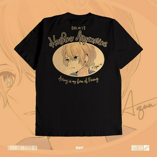 เสื้อยืด ลายการ์ตูนอนิเมะ Aqua Hoshino Oshi no Ko Ai Hoshino Ruby Idol B-Komachi Kaos สไตล์ญี่ปุ่น