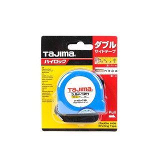 ตลับเมตร 3.5 เมตร ทาจิม่า Hilock-16Measuring tape 3.5 meters tajima Hilock-16