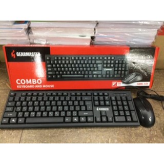 Keyboard GEARMASTER COMBO รุ่น GMK-101 คีย์บอร์ดโน้ตบุ๊ค คีย์บอร์ดคอมพิวเตอร์ แป้นพิมพ์  คีย์บอร์ดมิ