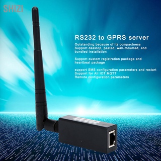 ShiZi Rs232 To Gprs พอร์ตเซิร์ฟเวอร์สามารถปรับสวิทช์ได้ Tcp 2G Gsm Dtu แบบไร้สาย