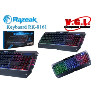 KEYBOARD RAZEAK RK-8161 คีย์บอร์ดมีไฟ