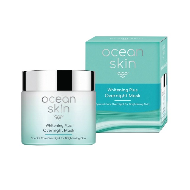 [WPM01] OCEAN SKIN โอเชี่ยน สกิน ไวท์เทนนิ่ง พลัส โอเวอร์ไนท์ มาส์ก 50มล Sleeping Overnight Mask