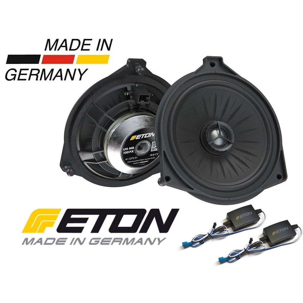 ETON MB100PX ลำโพง COAX แบบ 2 ทาง 10 ซม. Mercedes C-Class, E-Class, S-Class, GLC-Class