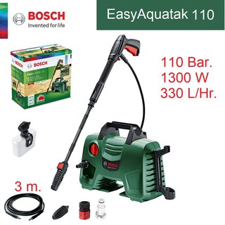 เครื่องฉีดน้ำแรงดันสูง EASYAQUATAK110 BOSCH #06008A7FK0