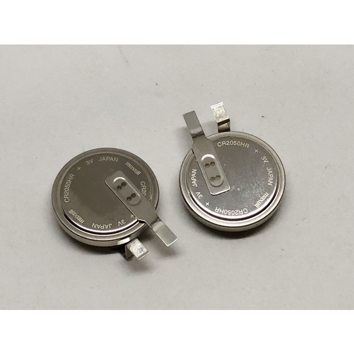 2pcs/lot Maxell CR2050HR 2050 3V high temperature button battery cell vehicle tire pressure monitori
