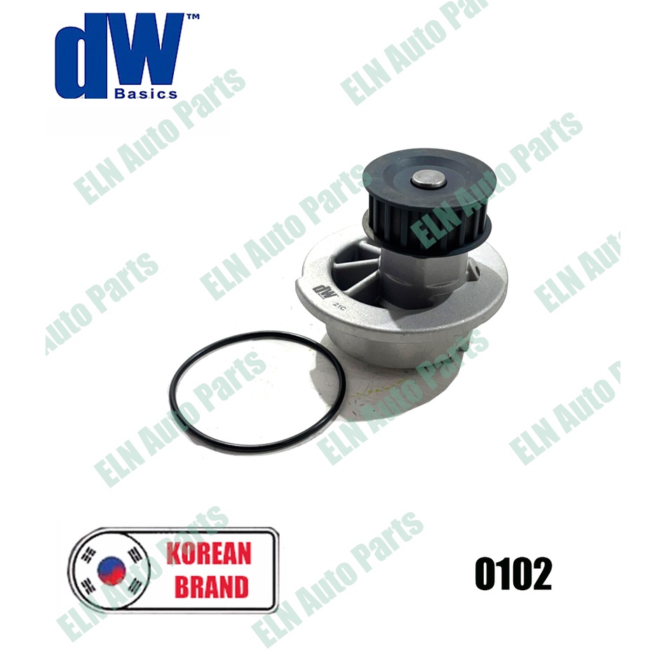 ปั๊มน้ำ เฟือง 19 ฟัน โอเปิล OPEL Astra 1.6i 8v ปี 1992-1998, Corsa B 1.4i ปี 1993-2000 C14NZ