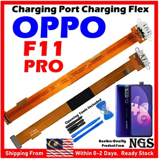 Ngs พอร์ตชาร์จริบบิ้น พร้อมเครื่องมือเปิด สําหรับ OPPO F11 PRO CPH1969 CPH1987 CPH2209