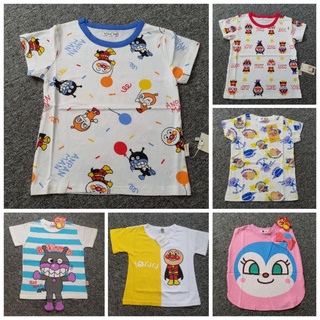 พร้อมส่ง Size 110 // เสื้อยืดแขนสั้นเด็ก ลาย Anpanman อันปังแมน