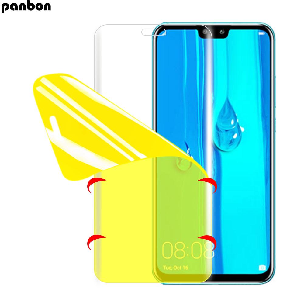 ฟิล์มไฮโดรเจล TPU นิ่ม Huawei Y9 2019 Y MAX Y9 Prime 2019 Y9S ป้องกันหน้าจอนาโน ไม่ใช่กระจก