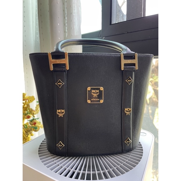 ❌❌ขายแล้วค่ะ❌❌MCM Vintage ทรงถังลายไม้ ของแท้สภาพเริ่ดไม่ช้ำค่ะ