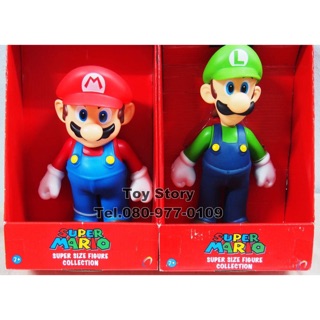 โมเดลฟิกเกอร์มาริโอกับลุยจิ Mario and Luigi Model Figure ของแท้