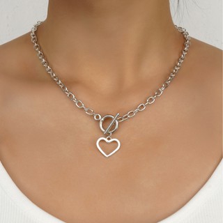 heart necklace สร้อยคอหัวใจ มินิมอล