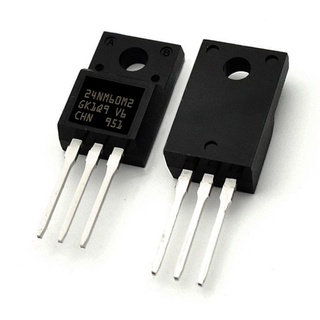 (1ตัว) มอสเฟต MOSFET TO-220, STP55NF06 STP65NF06 STF24N60M2 STF24NM60M2 STP75NF75 P55NF06 P65NF06 24N60M2 P75NF75