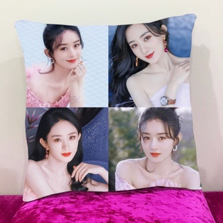 หมอนอิงสั่งทำ ใส่ได้4รูป หมอนอิงขนนุ่ม หมอนอิงโซฟา หมอนอิงในรถ หมอนอิง Cushions จ้าวลี่อิ่ง Zhao Liying