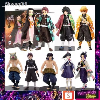 🔥ถูกและดีพร้อมส่งในไทยโมเดล Kimetsu no yaiba ดาบพิฆาตอสูร ทันจิโร่ เนสึโกะ เซนอิตสึ อิโนะสึเกะ กิยู ชิโนบุ