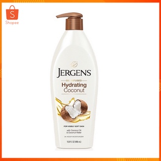 JERGENS โลชั่นบำรุงผิวกาย โลชั่นทาผิว 496 mL. 📦พร้อมส่ง📦🚚