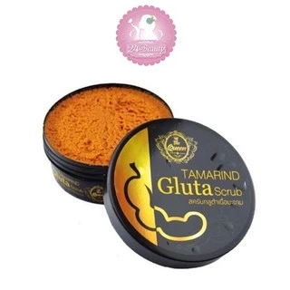 (แจกโค้ด30% กรอก INC618GR ช่องโค้ดช้อปปี้) สครับมะขาม เดอะควีน สครับกลูต้ามะขาม The Queen ขนาด 350 กรัม