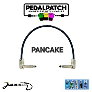 PNB PATCH CABLE  สายพ่วงเอฟเฟค รุ่น SOLDERLESS (PANCAKE) เลือกความยาวได้