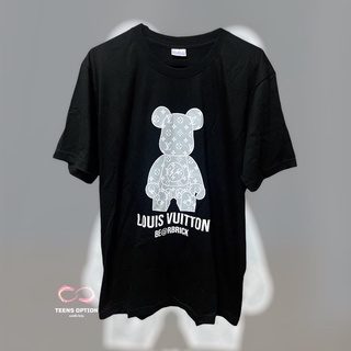 เสื้อยืดโอเวอร์ไซส์เสื้อน้องหมีหลุยส์ สกรีนเต็มหน้า ลายไหม่ไม่ซ้ำใคร พร้อมส่ง ชาย-หญิงS-5XL