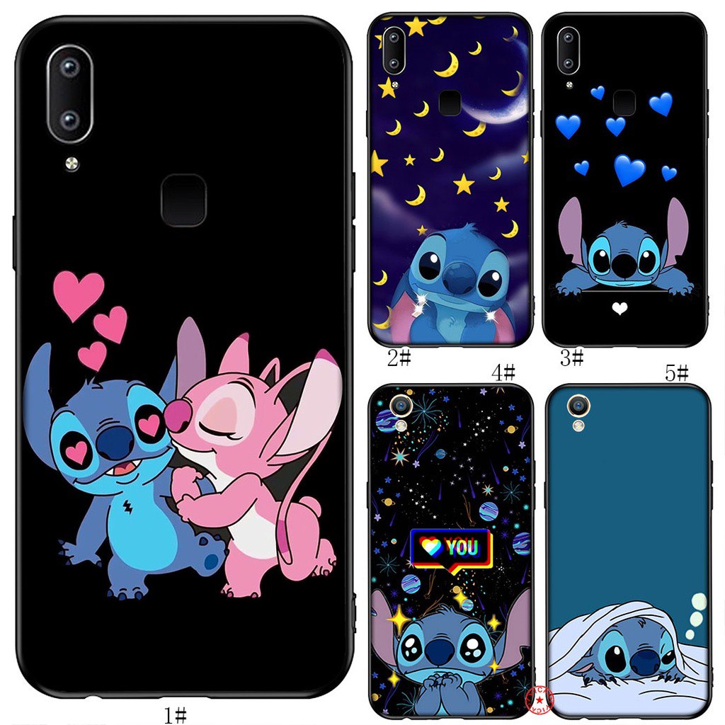 81HE Stitch น่ารักซิลิโคนอ่อนนุ่มเคสโทรศัพท์สําหรับ VIVO Y31 Y51 Y70 Y71 Y81 Y81S Y91 Y91C Y93 Y95 V