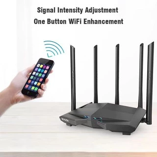 Tenda เร้าเตอร์ไวเลส รุ่น AC11 5เสาอากาศ 2.4G/5.0GHz Smart Dual Band AC1200 Wireless WiFi Router Wi-Fi Repeater