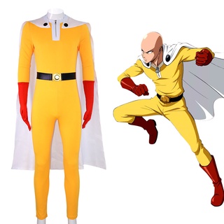 ชุดคอสเพลย์ One PUNCH MAN Saitama สําหรับผู้ชาย และผู้หญิง