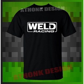 เสื้อยืด พิมพ์ลาย Weld Racing Wheel สุดเท่ เหมาะกับคู่รัก สําหรับผู้ชาย