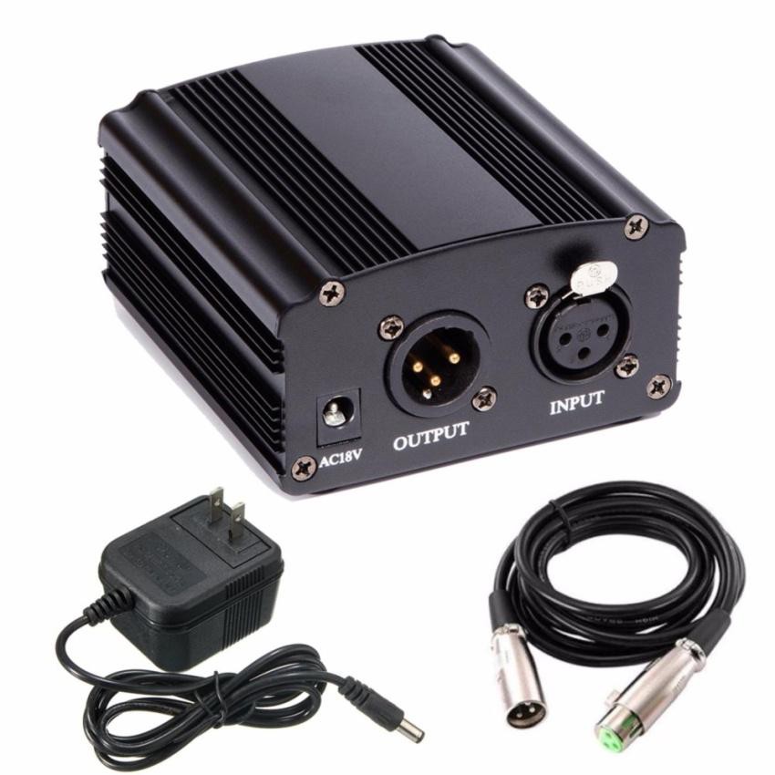 48v Phantom Power Supply สำหรับไมโครโฟน Shopee Thailand