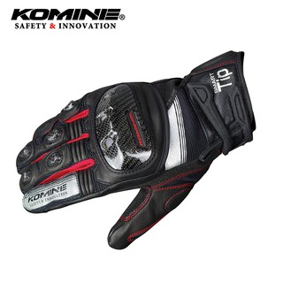 ถุงมือ Komine GK193 หนังดีมาก ทัชสกรีนได้