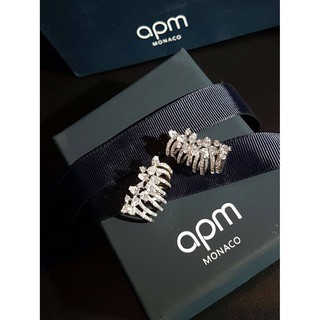 🔹Apm diamond ear cuff 🔹ต่างหูเพชรทรงครอบหู