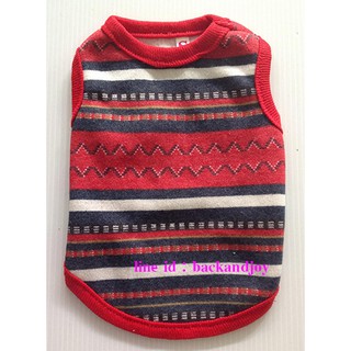 เสื้อยืดแขนกุด เสื้อหมา เสื้อแมว SBD S-41