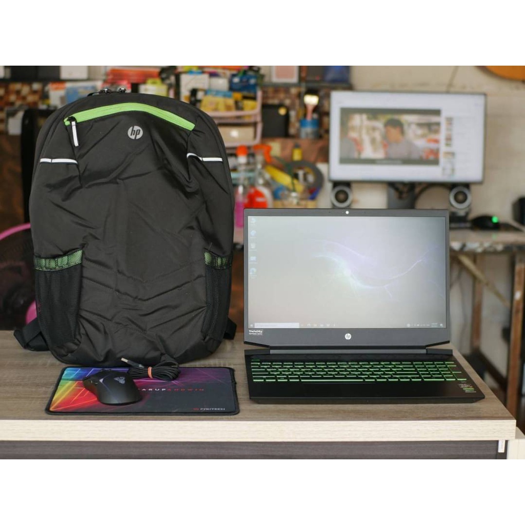 Gaming Notebook HP Pavilion 15-ec1026AX ขุมพลัง AMD มาพร้อมจอ 144Hz การ์ดจอ GTX 1650 (4GB) สภาพสวยใหม่ ไร้ตำหนิ