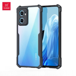 Xundd เคสโทรศัพท์มือถือแบบใส กันกระแทก กันรอยขีดข่วน สําหรับ OPPO Reno 7 Pro 5G Reno7 5G