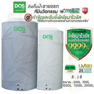 🚚จัดส่งฟรี  แถมลูกลอย ถังเก็บน้ำ DOS Natura KV กำจัด ยับยั้ง โคโรนาไวรัส 99.67% แบคทีเรียและจุลินทรีย์ได้ 99.99%