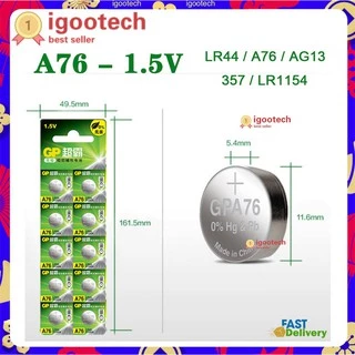 New ถ่าน GP CR2032 27A GP 23A LR44 ของแท้100% Alkaline Battery 12V. ถ่านกริ่งไร้สาย รีโมตรถยนต์ Car Remote Door Remote